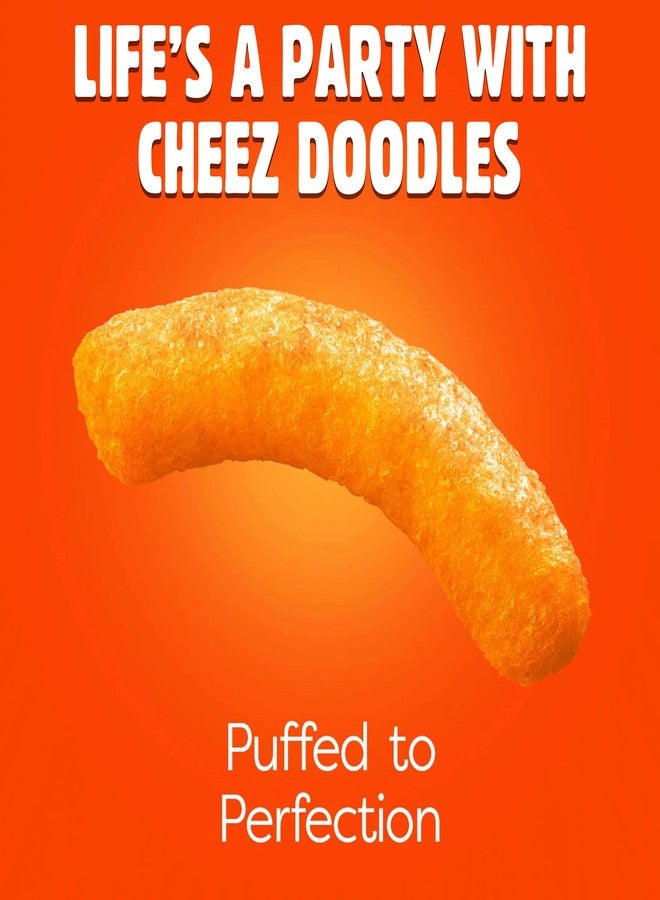 Wise Snacks Cheez Doodles Baked Puffs, Real Cheddar Cheese, Gluten Free, 0g Trans Fat, No Preservatives, 3.250 Ounce (12 Count), Gluten Free - Image 4